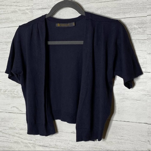 Outback Red Women's Navy Short Cardigan Small - Picture 3 of 8